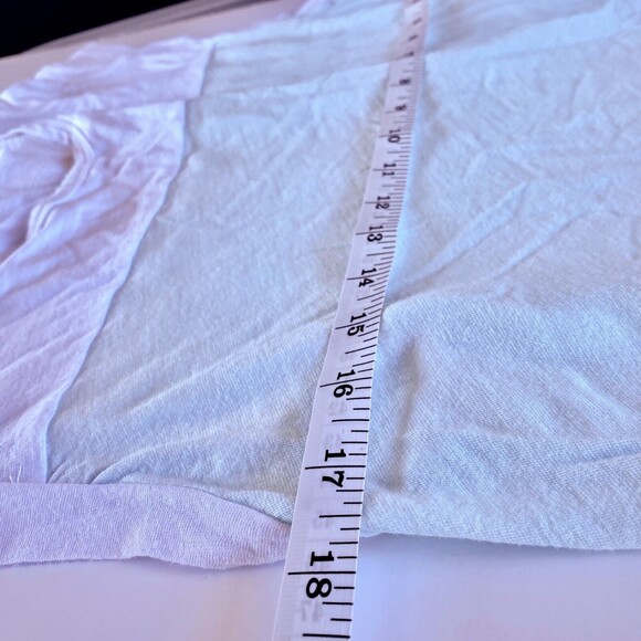 Calvin Klein Jeans White Aqua Blue Colorblock Cap Sleeve Top - Picture 11 of 12